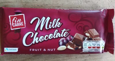 Milk Chocolate Fruit & Nut