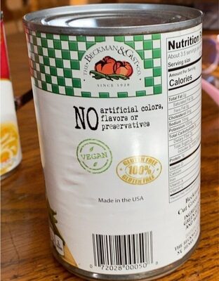 No Salt Added Cut Green Beans