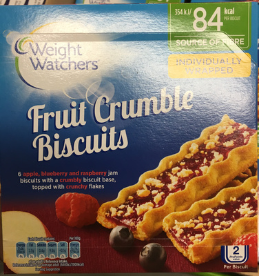 Fruit Crumble Biscuits