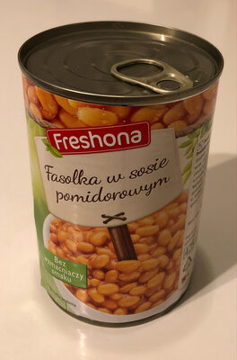 Fasola biała w sosie pomidorowym