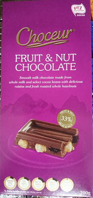 Choceur Fruit and Nut Chocolate